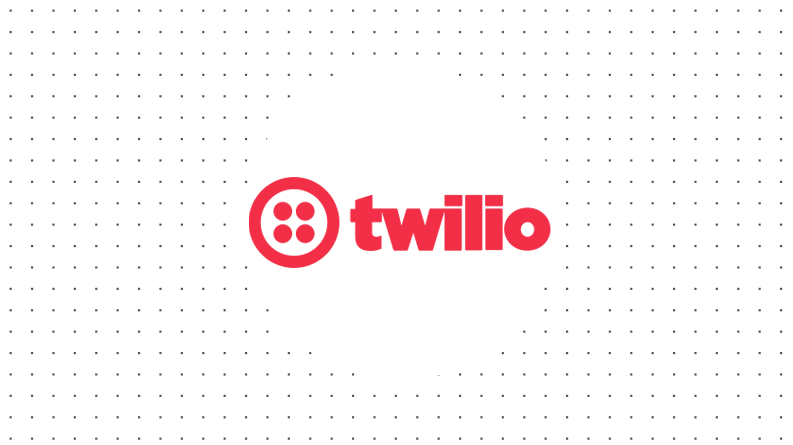 Twilio logo red and headquarters office