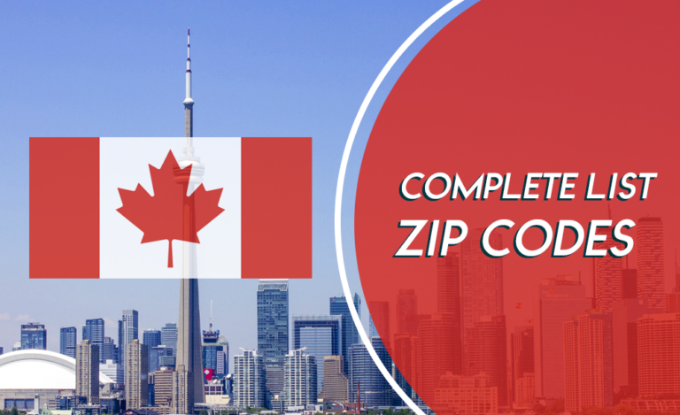 The Complete A Z List Of Canada Zip Code 2024 3417